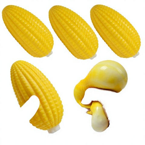 Simulation Corn Fidget Squeeze Toy Plastic