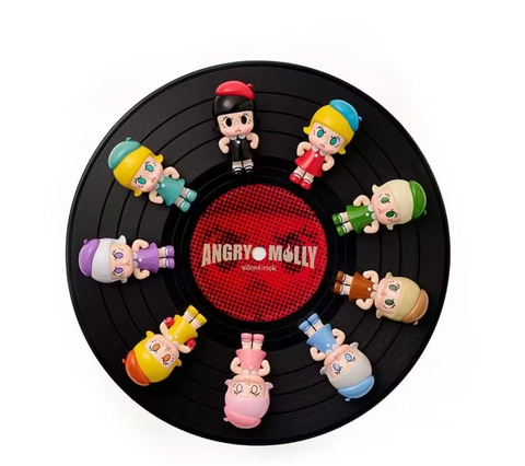 Moli Series Cute Figure Angry Moll
