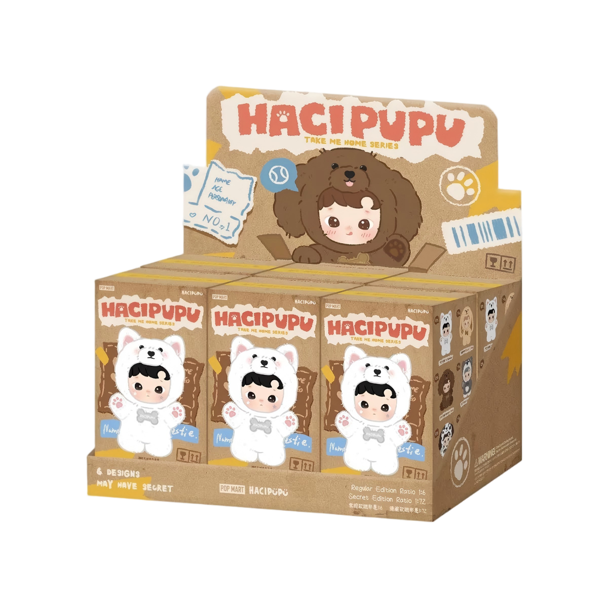 POPMART HACIPUPU Take Me Home Series