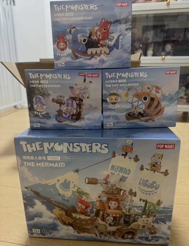 Authentic POPMART MONSTERS for Mermaid Sea