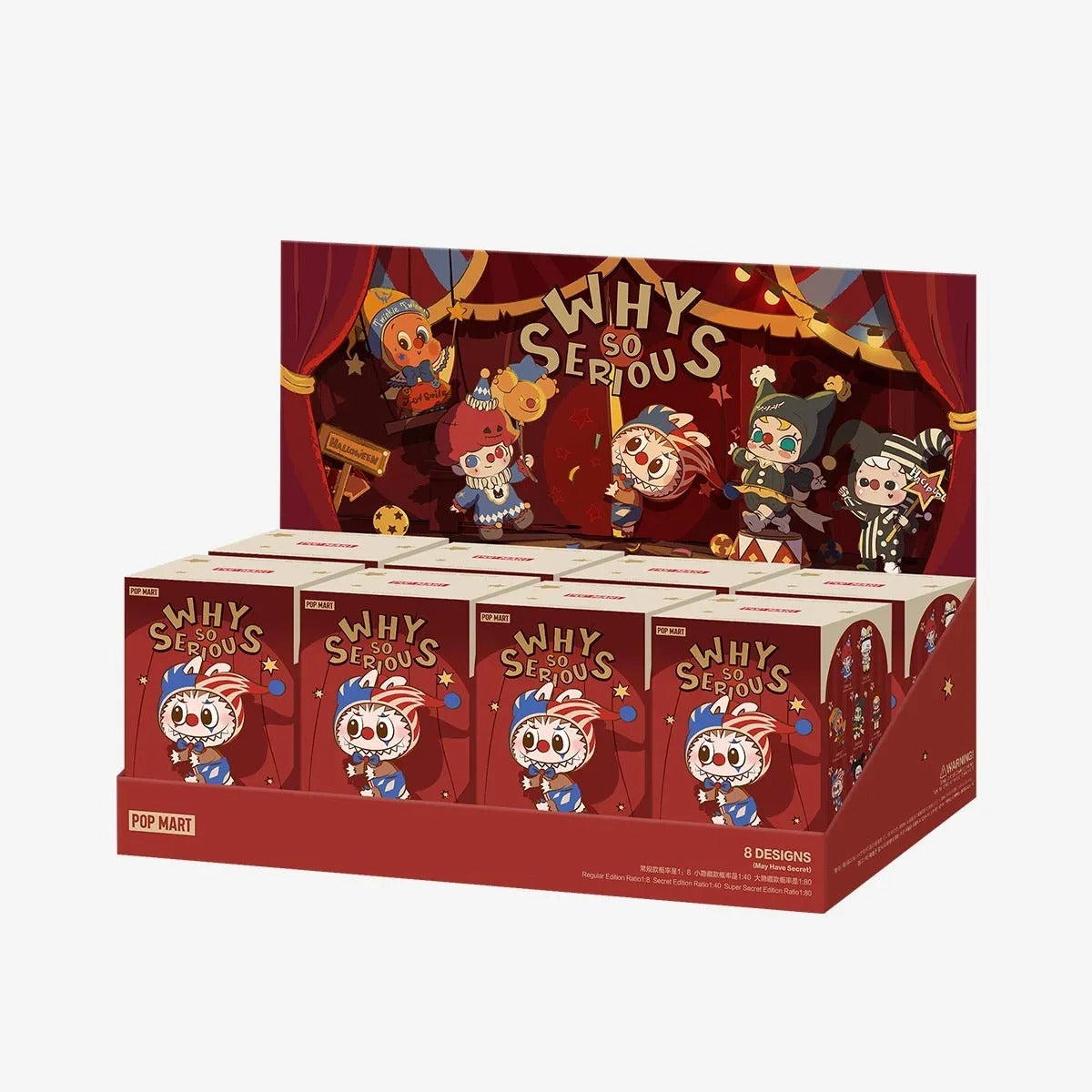 Original POPMART WHY so SERIOUS Series